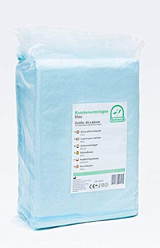 Medi-Inn Einmalunterlagen Krankenunterlagen 40 x 60 cm 10-lagig (20 Stück)