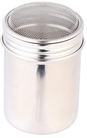 HOLIDYOYO Botella Para Condimentos Malla Para Especias, Acero Inoxidable 304, Diseño De Orificio Uniforme Para Control De Polvo, Uso Cocina y Barbacoa, Tarro Portátil Para Condimentos