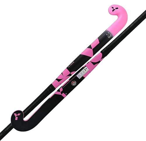 Y Y1 Hockey GLB 50 Pink Hockeyschläger 50% Carbon Feldhockeyschläger Schwarz Kinder Sportgeräte Skandinavien Reihe Verwendet von internationalen Spielern