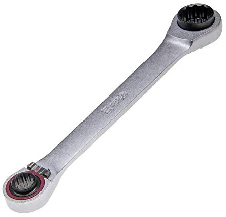 WGB Das Werkzeug Llave de tuercas de doble anillo, 4 en 1
