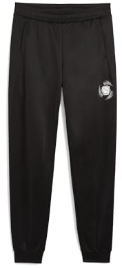 PUMA Active Sports Graphic Poly Pants B, Pantalon tricoté Garçon, PUMA Black,