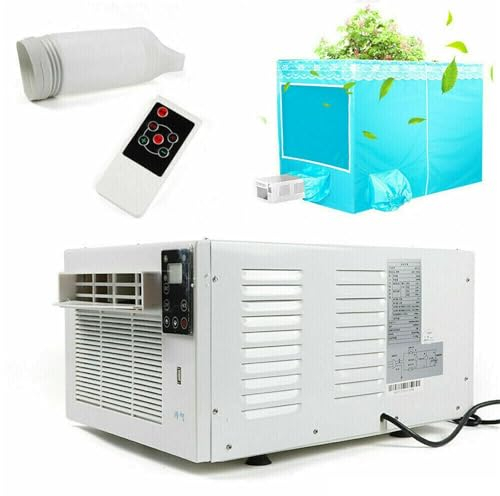 chennnls Mini Mobile Klimaanlage Kühler, 750w Portable Air Conditioner Mini Luftkühler Tragbarer Luftkühler Mini Klimaanlage Klein Persönliche Klimaanlage, Anwendbarer Raum 4-6 m³, weiß
