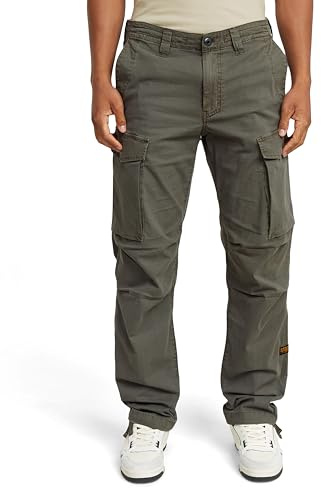 G-Star Men's Core Regular Cargo Pants, Grey (gs grey gd D24309-D920-C496), 31W / 32L