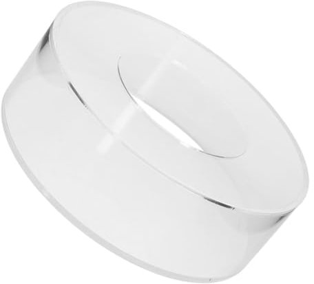 Toyvian Modern Acrylic Cake Stand Fillable Tiered Cake Rack for Wedding Birthday