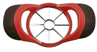 Cortador de manzanas reutilizable, cortador creativo de frutas, cortador afilado de acero inoxidable, cubierta de manzana, utensilios de cocina, suministros