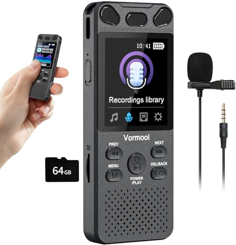 80GB 110H Grabadora de Voz Digital Vormooi