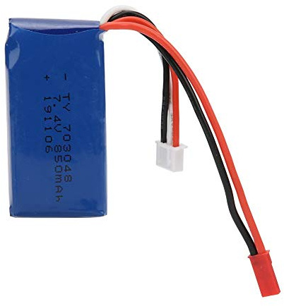 Batería RC, Alta Capacidad 7,4 V 850 mAh, Batería Juguetes Control Remoto, para Niños y Aficionados, Uso Diario y Regalo Ideal
