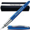 Pelikan Füllhalter Jazz® Noble Elegance mit Gravur als Geschenk | Emojis Gravur möglich | Farbe Saphire Blau | personalisiert mit Wunschgravur Pelikan Füller mit Gravur