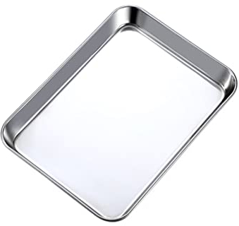 bakeware Teglia Rettangolare in Acciaio Inossidabile Teglia per Alimenti per Torte Teglia da Forno Accessori per la Cucina (Colore : 31 * 24 * 2.5cm 01, Dimensioni : 31 * 24 * 2.5cm 01)