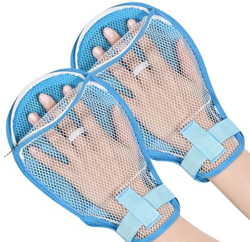 Guanti Da Mano Antigraffio Anti-Estubazione Guanti Di Ritenuta Fissi Per Le Mani Protezioni Per Gli Operatori Sanitari Dei Pazienti Guanti Di Sicurezza Medici Guanti Di Sicurezza 2pcs