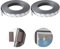 2 PCS Magnetband Stark Selbstklebend, Magnete zum Kleben Magnetstreifen Klebemagnete, für Fliegengitter und Moskitonetze für Beste Gegenseitige Anziehung Magnetband Selbstklebend