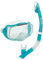 Tusa Imprex 3-D Dry Schnorchelset UC-3325 Clear Grün