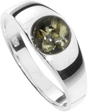 Ring - Sina - Silber 925/000 - Bernstein