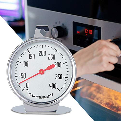 Ofenthermometer, Backofenthermometer, Termometro da Forno per la Cottura, Termometro da Forno, Termometro da Forno Stand Up Dial Termometro da Forno Acciaio Inossidabile Forniture