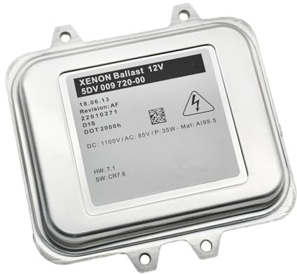 cantondz Xenon Ballast HID Modulo controllo faro 13278005 Ballast Centralina per fari allo Xeno 5DV009720-00 Compatibile con Opel Insignia A Astra J BMW