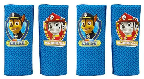 Paw Patrol Gurtpolster Kind Blau, Anzahl 2 (Packung mit 2)
