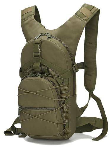 Joygoodta Zaino da caccia, Zaini da caccia per uomo, Zaino di sopravvivenza impermeabile con multitasche, traspirante per escursionismo Campeggio Trekking Viaggi