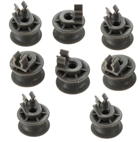8Pcs/set Domestic Dishwasher Upper Roller 4581DD3002A Home Appliance for LG Ken-more Dishwasher Replaces 4581DD3002A, AP4437685,