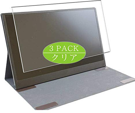 Vaxson 3-Pack Screen Protector, Compatible with C-Force CF011S C-SMART Portable Monitor 15.6, HD Film Protector [NOT Tempered Glass] Flexible Protective Film