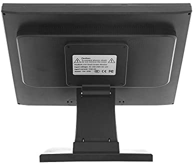 Dofanqing Pantalla Táctil LCD 17 Pulgadas 1280 * 1024 Monitor OLED Configurable USB Compatible VESA Consumo Eléctrico 35W Adecuado para Comercio al por menor y Punto de Venta