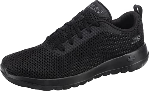 Skechers Damen Go Walk Joy Paradise Sneaker, Black Textile Trim, 39 EU