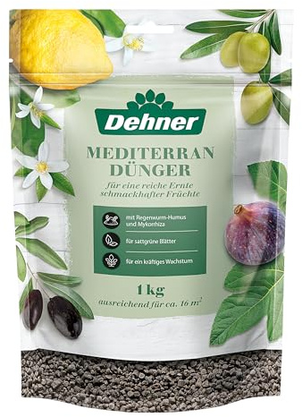 Dehner Lavendel- und Mediterran-Dünger, 2 x 1 kg (2 kg), für je ca. 16 qm