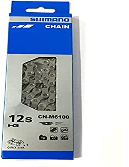 SHIMANO Ketten SHIMANO 12-fach CN-M6100, silber, 126 Glieder