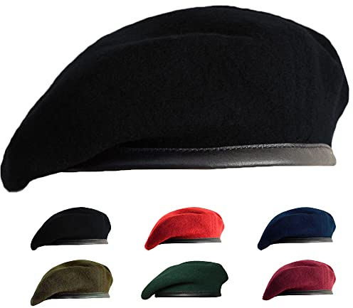 Gajaous Commando Barett, Militärmützen Wollmützen Barette für Männer und Frauen, mehrfarbige Armeemützen Baskenmütze
