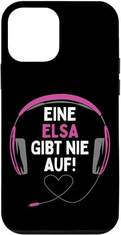 Hülle für iPhone 12 mini Gaming Kopfhörer Eine Elsa Gibt Nie Auf Personalisiertes