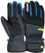 Reusch Brandon R-TEX XT warme, wasserdichte, Winddichte und atmungsaktive Unisex Winterhandschuhe Fingerhandschuhe Schneehandschuhe Skihandschuhe Herren Damen, dunkelgrau-gelb, 11