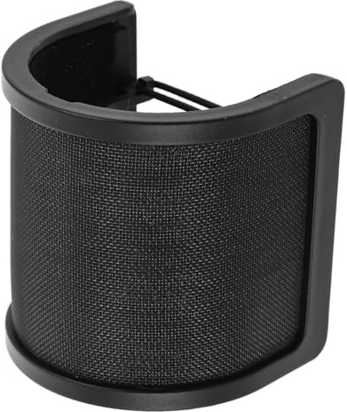 Kisangel Filtro u Protector Antiviento Para Micrófono Reducción De Ruido Compatible