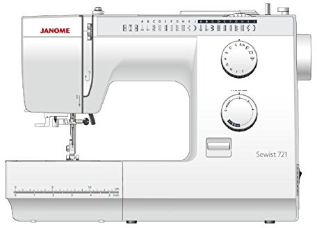Janome Sewist 721 - mechanische Nähmaschine - 20 Stiche - Komfort für den kleinen Geldbeutel