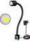 YouTeMei Maschinenlampe Magnetfuß Magnetische LED Drehmaschine Lampe 8W Flexibel Wasserdicht Arm Licht mit Magnetic Base für Handwerk, CNC, Werkbank