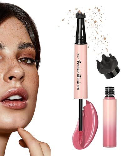 Barra de Maquillaje para Rubor Impermeable | Marcadores Impermeables Para Mejillas Cosméticas,Rotulador De Doble Punta Para Tinte Facial,para Mujeres, Damas, Novias, Fiestas de Cumpleaños, Citas,