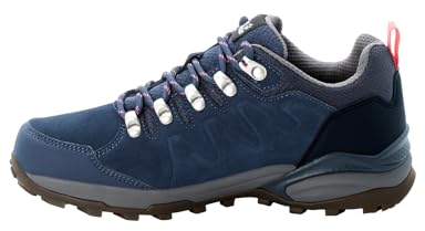 Jack Wolfskin Damen Refugio Texapore Low Walking Schuh, Dark Blue Grey, 36 EU