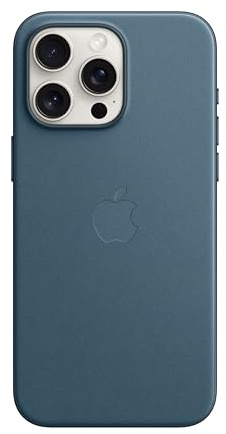 Apple iPhone 15 Pro Max FineWoven Case with MagSafe - Pacific Blue ​​​​​​​