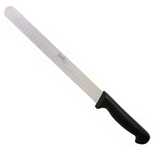 COUTEAU A JAMBON INOX ALVEOLS SAUFAX 40CM FABRIQUE EN FRANCE