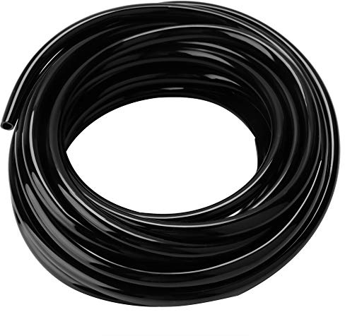 Akozon 10 m Trädgård Bevattningsslang Pärlslang Droppslang 8/11 mm Mikro Droppsystem Anslutningsrör Jordbruk Gräsmatta Trädgård Vattensystem