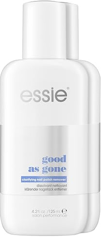 essie Klärender Nagellackentferner good as gone Doppelpack, Reinigung und Aufhellung, 2 x 125 ml