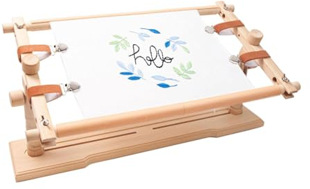 TAORMEY Stickständer 1 Packung Stickrahmenständer Stickrahmenständer mit verstellbarem Design Stickrahmenhalter für Kunsthandwerk Nähen Handarbeit