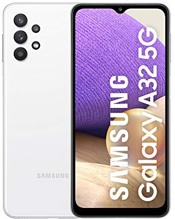 Samsung Galaxy A32 5G 64GB Handy, weiß, Awesome White, Android 10