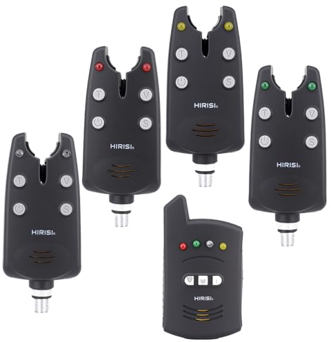 Funk-Bissanzeiger für Karpfenangeln Set Angelzubehör B1236-4