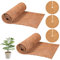 WIYETY 5 alfombrillas de coco con almohadilla de fibra de coco, 2 rollos de 30 x 100 cm + 3 unidades de diámetro de 20 cm, alfombrilla de coco redonda, alfombrilla de coco de 100% fibra de coco, disco