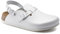 BIRKENSTOCK Superlauf Damen Clogs Kay SL Weiß - SCHMALES Fußbett 41