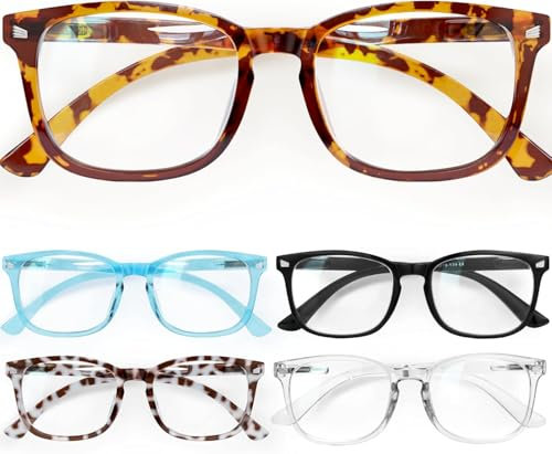 CCVOO Reading Glasses for Women/Men, Eyeglasses, Blue Light Readers for Women/Men, Computer Eye Glasses, Cheaters