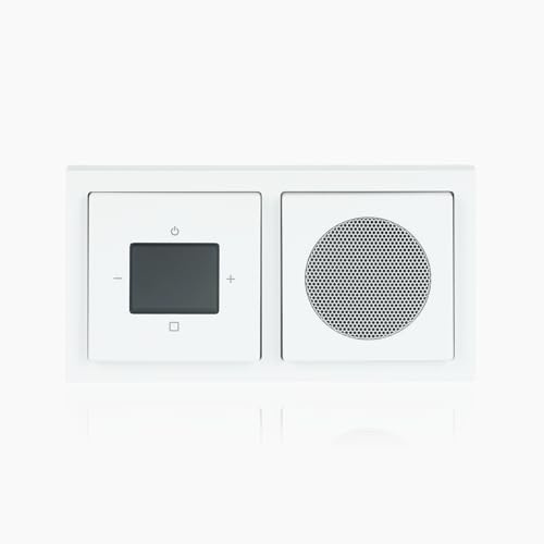 Busch-Jaeger 8220 UJ-84-101 Busch-Radio DAB+ Komplettset Studioweiß Future linear 2CKA008200A0233
