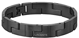 Lacoste Gliederarmband für Herren Kollektion CATENA mit Schwarzer Ionenbeschichtung (IP) - 2040222