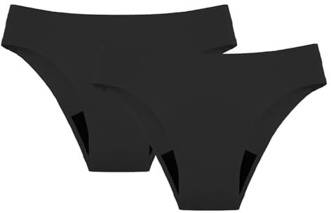Riou Maillot Menstruel pour Fille Bikini Menstruel Bain Maillot de Bain Menstruels Femme Culottes Femme Confortables et Douces Bikinis Menstruels V-Shape Culotte Bikini Femmes Sexy Maillot de Bikinis