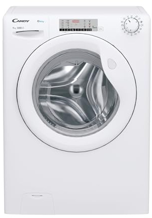 EY294DWM5/1-S - Lavatrice 9kg, 1200 giri, Libera Installazione, Carica Frontale, Classe energetica A
