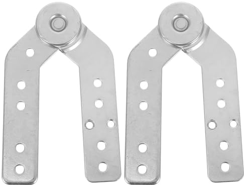 TOYANDONA 2 Piezas Bisagra Ajustable para Sofá Cadena de Conexión Resistente Herraje para Sofá Cama y Reclinable Accesorios de Muebles Seguros y Duraderos